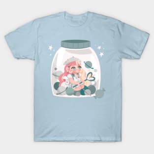 Magical Girl in Space Jar T-Shirt